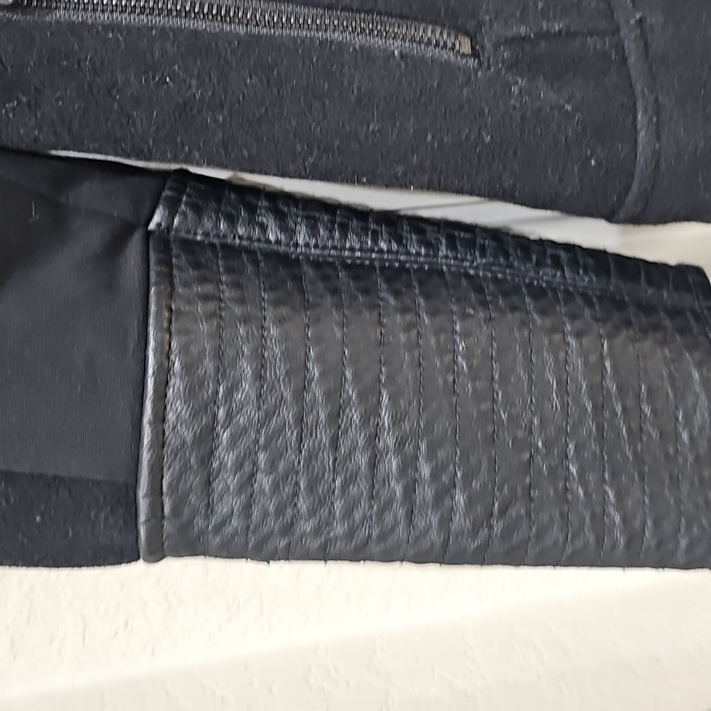 Cache Black Texture Jacket Size M - image 4